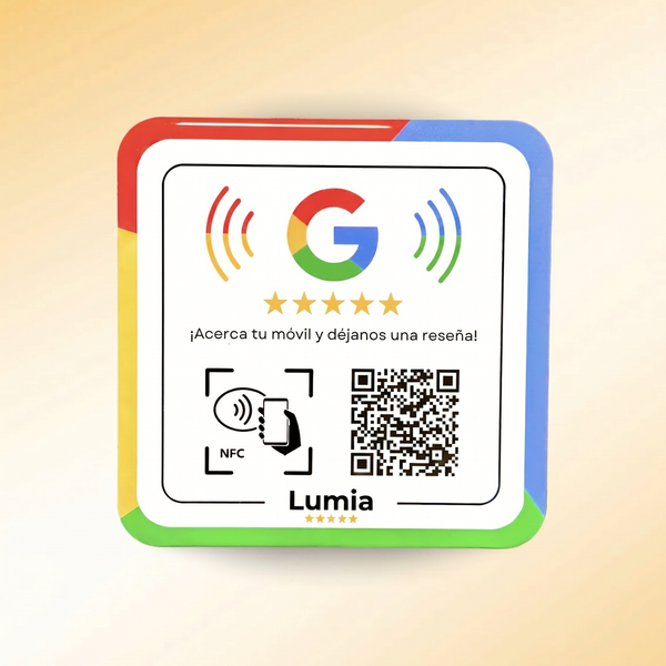 Placa reseñas de Google