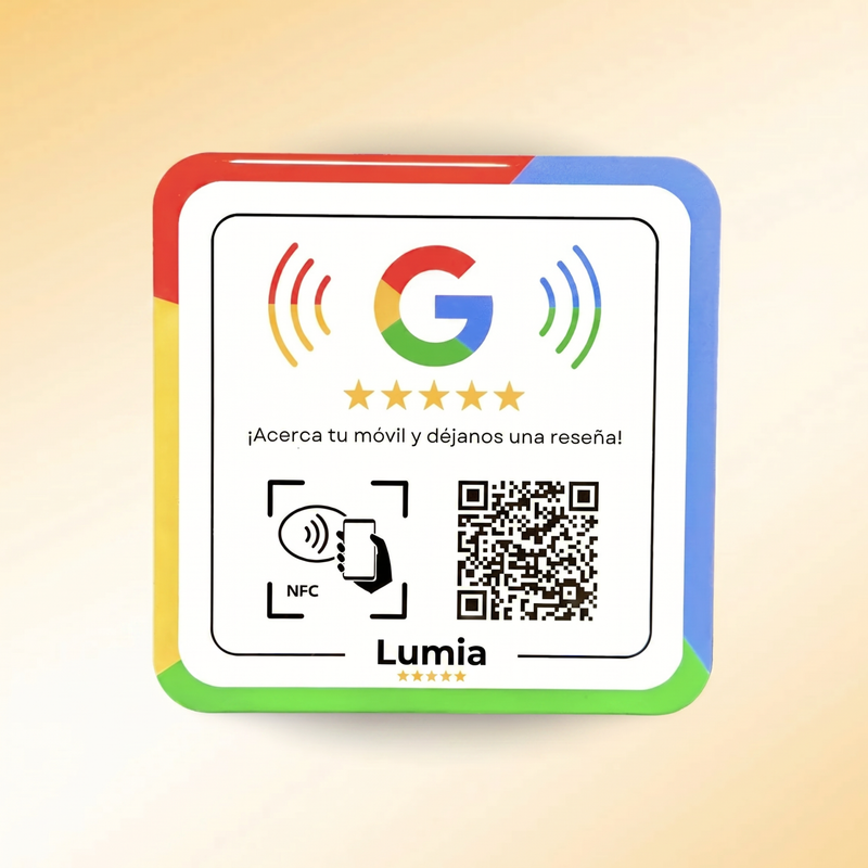 Placa reseñas de Google
