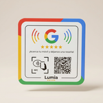 Placa reseñas de Google